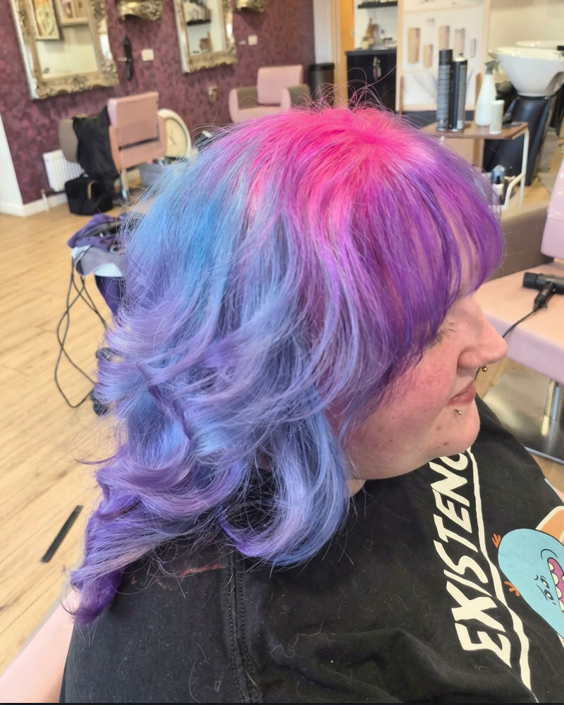 Dimensional Ash Blonde Balayage