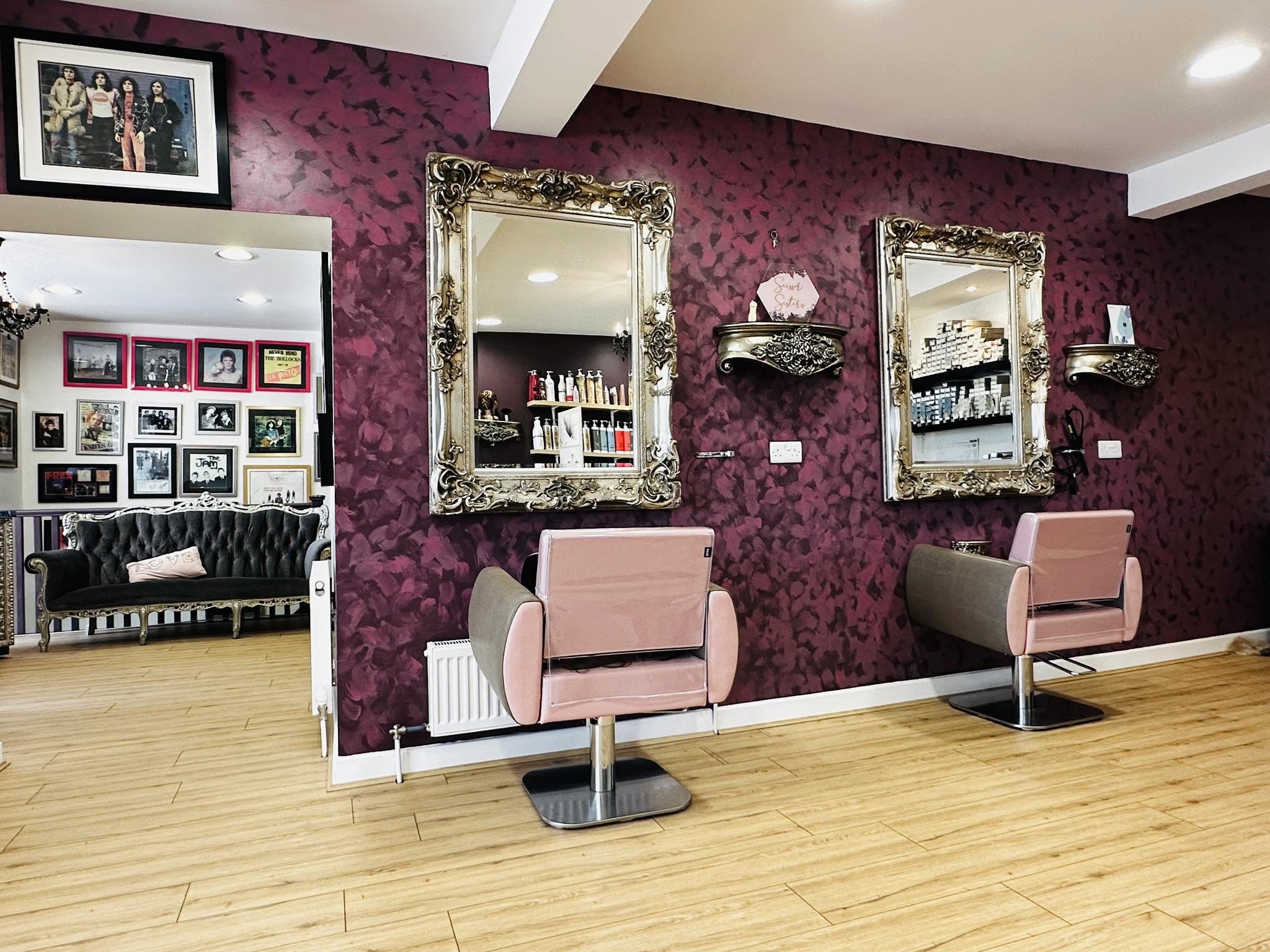 Inside Scissor Sisters Hair and Beauty salon in Shiney Row